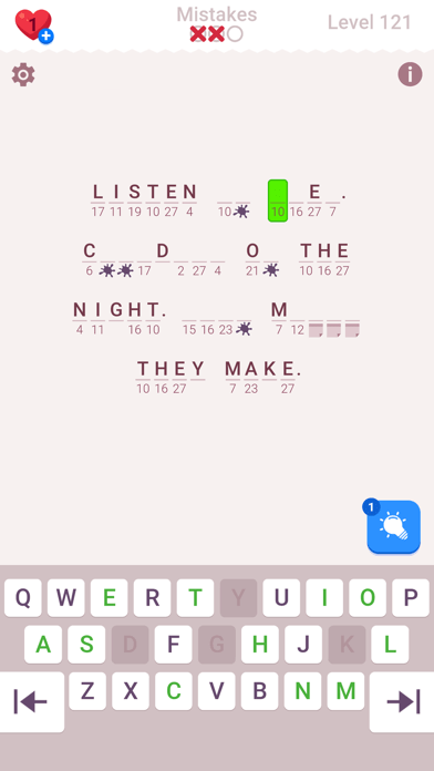 Cryptogram: Word Brain Puzzleの画像