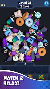 Food Match 3D: Tile Puzzleの画像