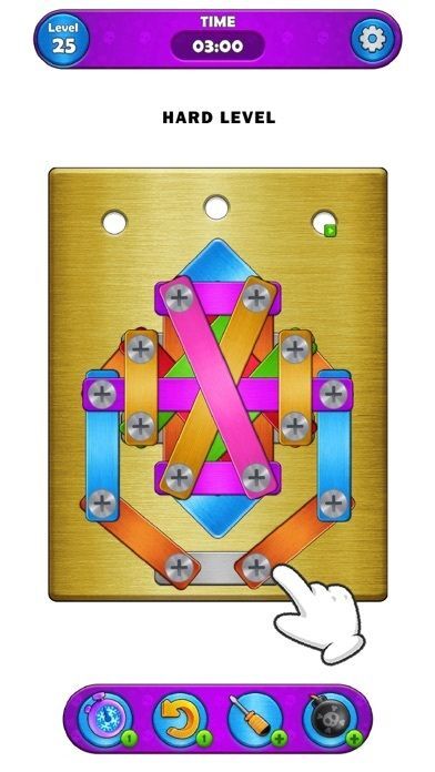 Screw Puzzle (ネジ ゲーム)の画像