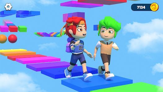 Jump Up: Blocky Sky Challengeの画像