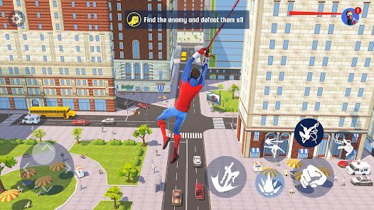 Spider Fighting: Hero Gameの画像