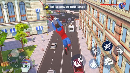 Spider Fighting: Hero Gameの画像