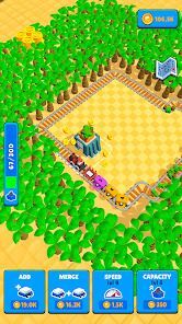 Train Miner：アイドル鉄道ゲームの画像