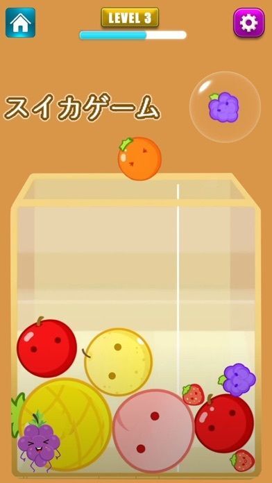 スイカゲームパズルゲーム：スイカゲーム:フルーツゲーム 24の画像