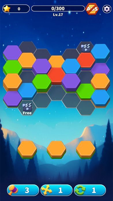 Hexa Master 3D - 六角ブロックパズルゲームの画像