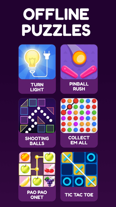 100+オフラインゲーム 暇つぶし 楽しい ミニパズルボードの画像