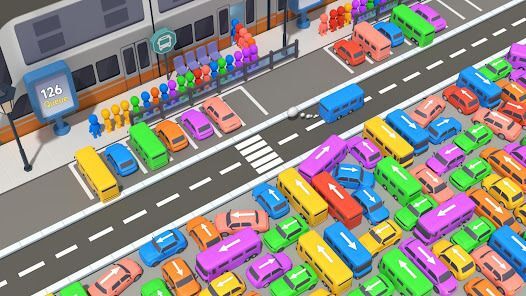 Car Jam Solver: バスゲームの画像