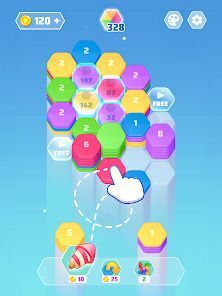 カラースライドパズルの画像