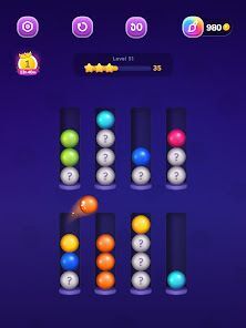 Ball Sort - Color Puzzleの画像