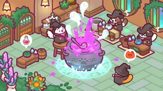 猫の魔法学校：神秘的でかわいいタイクーンの画像