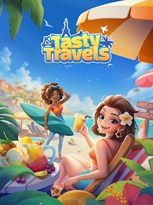 フード＆トラベル：合成ゲームの画像