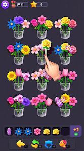 花マージ - マッチパズル, フラワー, 花のゲームの画像