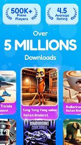 ピアノタイル 5: ぴあのたいる, 音楽ゲーム&ピアノたいるの画像