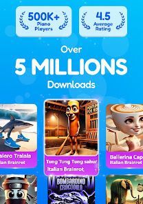 ピアノタイル 5: ぴあのたいる, 音楽ゲーム&ピアノたいるの画像