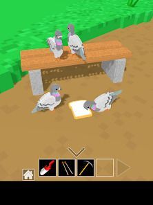 脱出ゲーム　道とベンチの画像