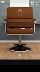 脱出ゲーム 鏡の裏の理容室の画像