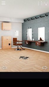 脱出ゲーム 鏡の裏の理容室の画像