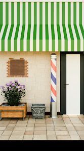 脱出ゲーム 鏡の裏の理容室の画像