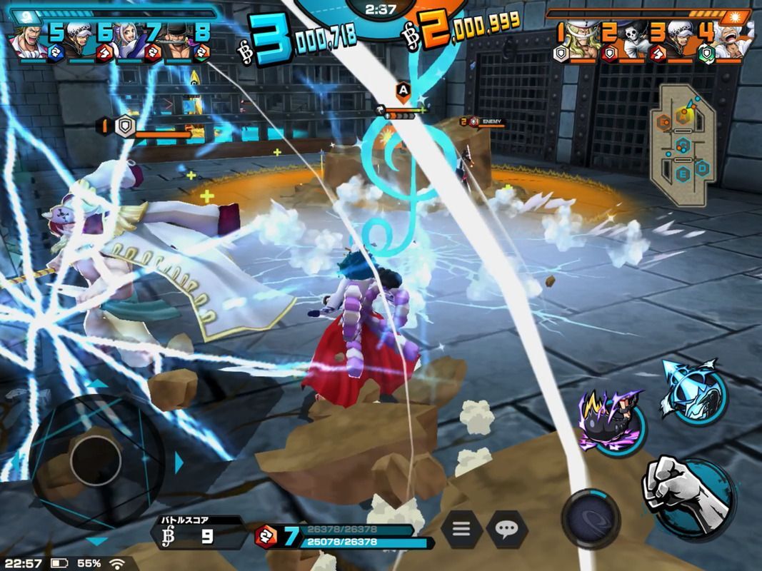 バウンティラッシュ　プレイ画面3