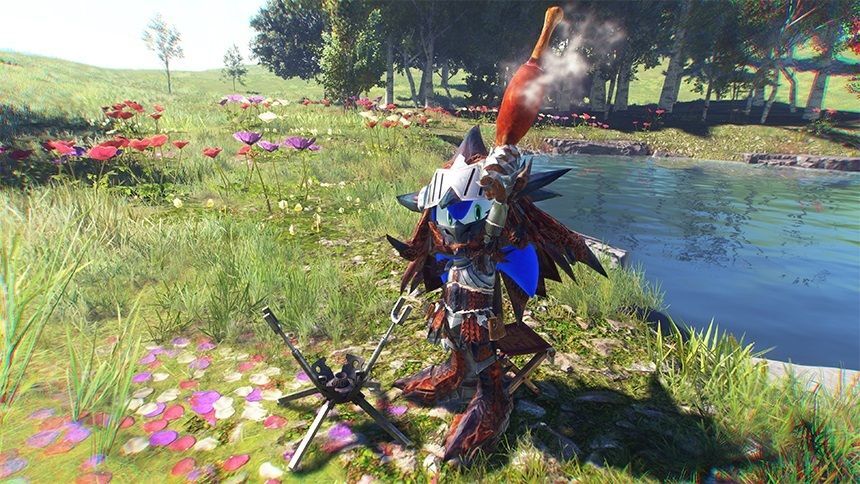 肉焼きは本家そのもの