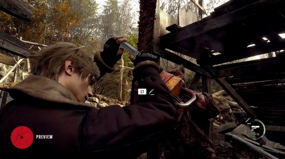 ナイフアクション