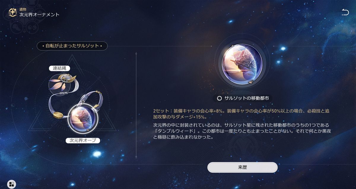 自転が止まったサルソット