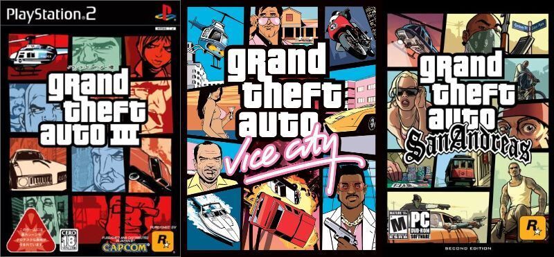 GTA人気3作品の対応ソフト紹介