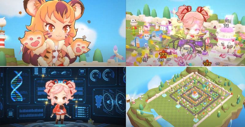 ビッグバットモンスタゲーム風景