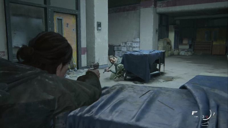 回り込んで戦う