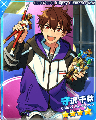 守沢千秋 あんスタ×プロセカ コラボ 開花後 20個 プロセカ×あんスタコラボ：千秋の魅力を紹介 | TikTok