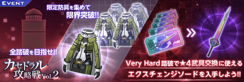 カセドラル攻略戦Vol2の基本情報