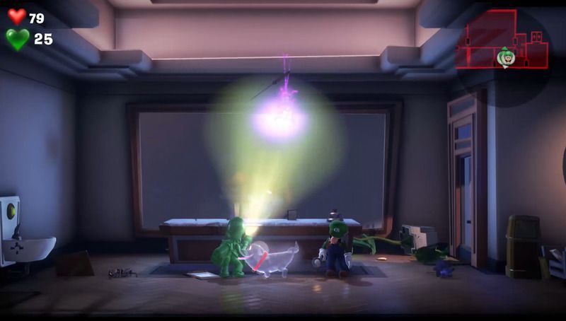 ストロボを当てる