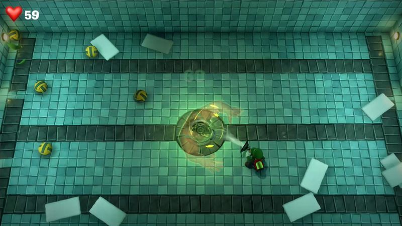 サングラスを吸い取って攻撃