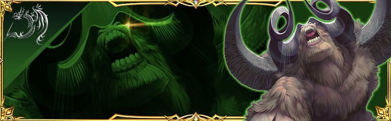 咆哮するグレート・ホーンプレイマット