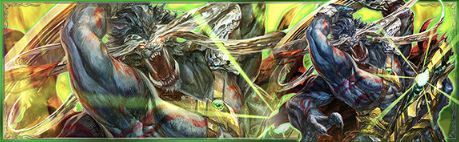 大勇者「ふたつ牙」Sプレイマット