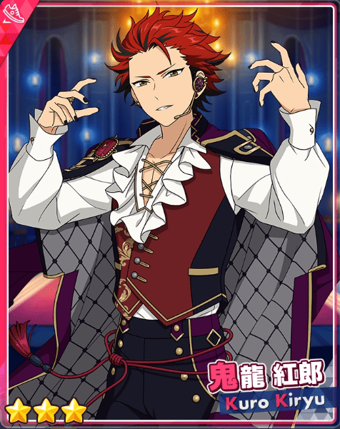 あんステ☆DR☆紅月【鬼龍紅郎】 ムブロマイド☆3点