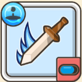 ウォーターアタック+アイコン