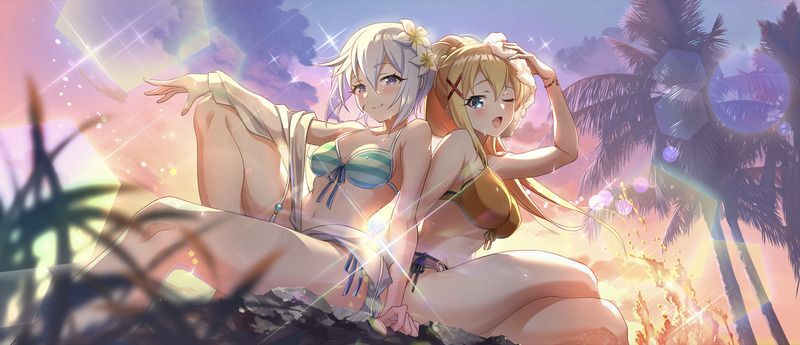 【親友と海辺で】クリス