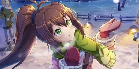 【きらめく雪景色】リーン