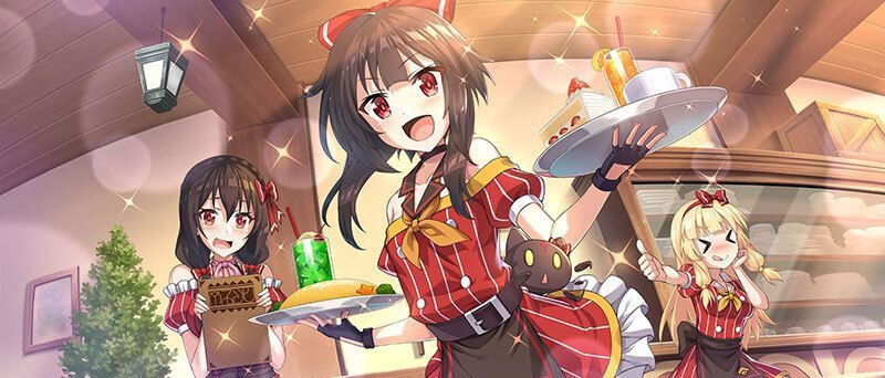 【爆裂カフェ店員】めぐみん