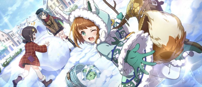 【わいわい雪遊び】ミーア