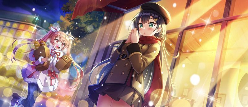 【寒空の待ち合わせ】リア