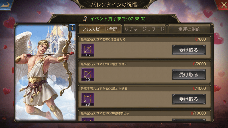 バレンタインの祝福