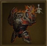 炎の運び手のアーマー