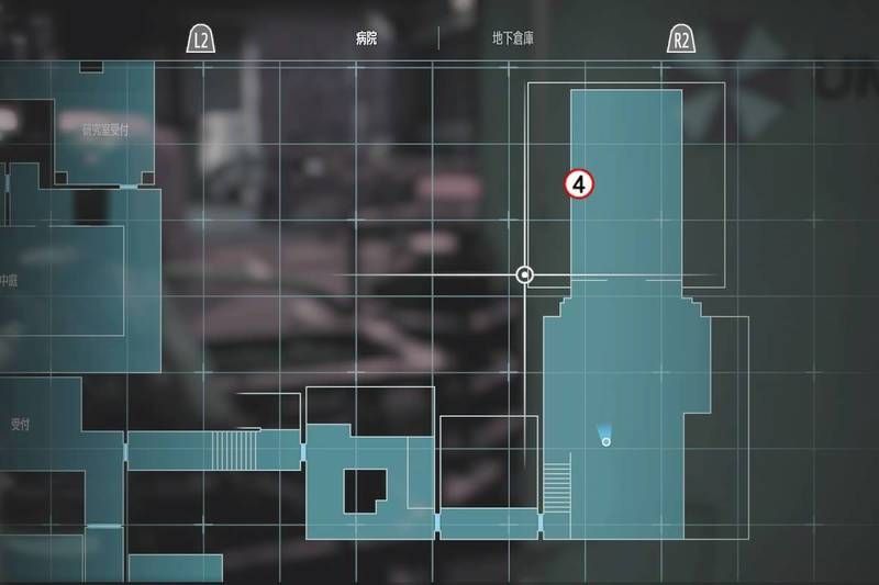 地下施設を目指すMAP3