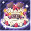 星屑のホールケーキ