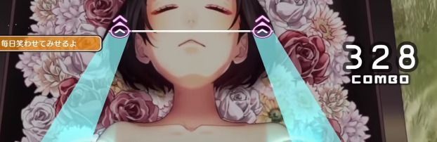 長押し+フリック