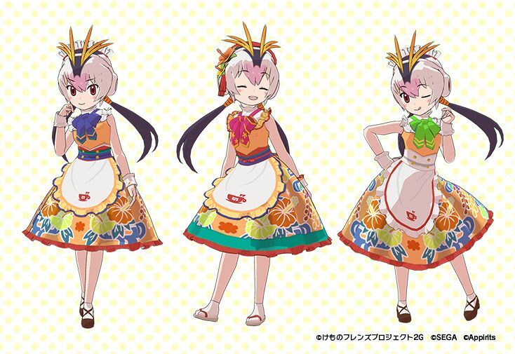 ロイヤルペンギンのカフェ制服