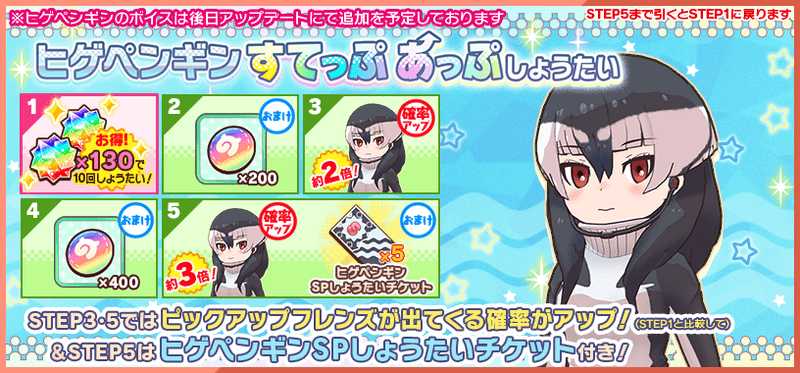 【けもフレ3】ヒゲペンギンガチャは引くべき？【けものフレンズ3】