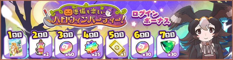 特別ログインボーナス